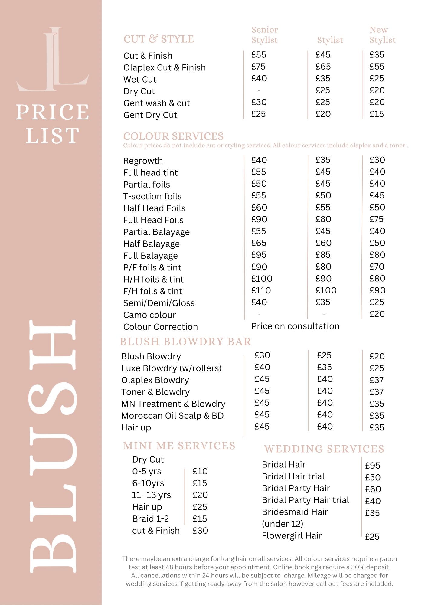 The Services Blush Hair MH