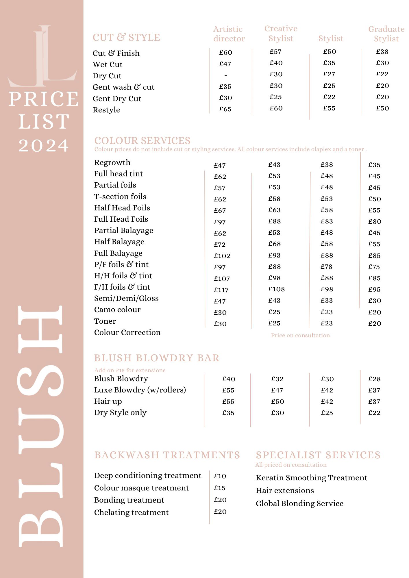 The Services Blush Hair MH